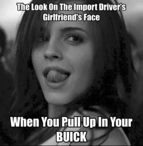 imports suck buick is better