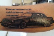 Buick Turbo 6 Inspired Tattoos