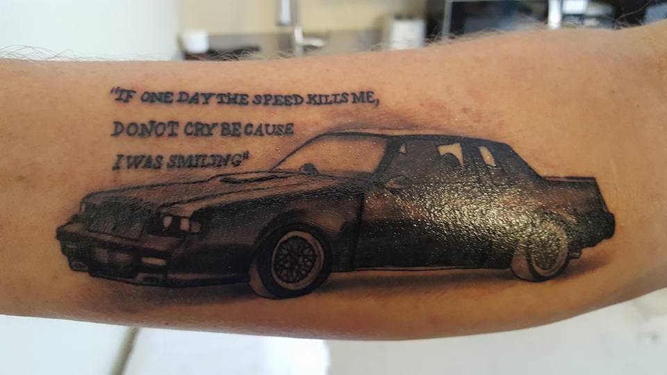 Buick Turbo 6 Inspired Tattoos