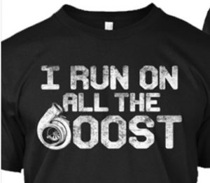 i run on all the boost shirt