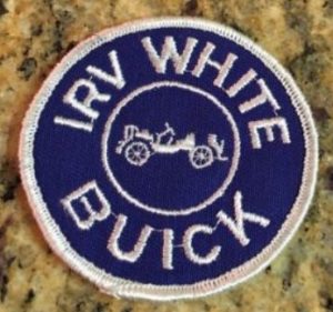 irv white buick dealer patch