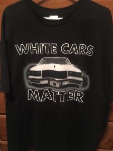 white cars matter shirt