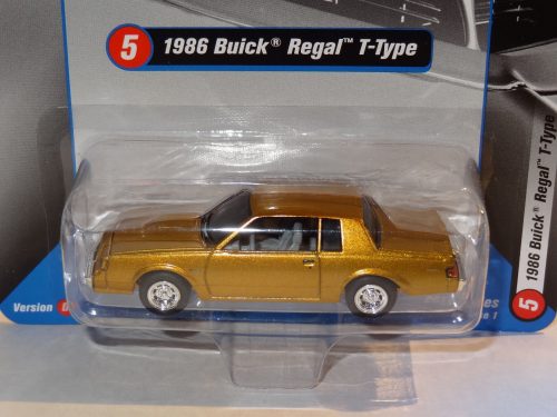 RACING CHAMPIONS 1986 BUICK REGAL T-TYPE 2017 REL 1 VERSION D GOLD CHASE CAR