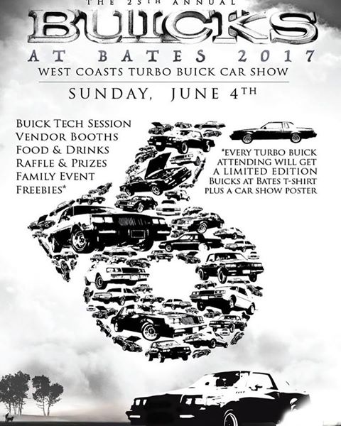 CA: 2017 Buicks at Bates Show June 4
