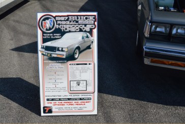2017 Buick GS Nationals Car Display Signs