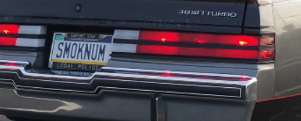 Vanity Plate Ideas For a Buick GN