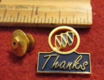 Corporate Buick Pins