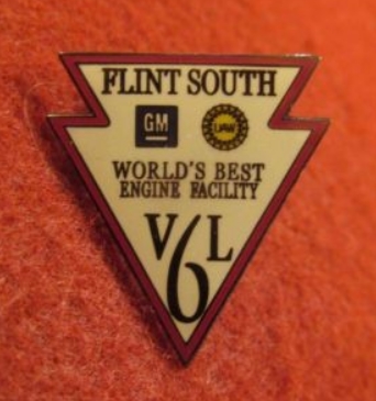 Official Buick Plant Factory Promo Pins