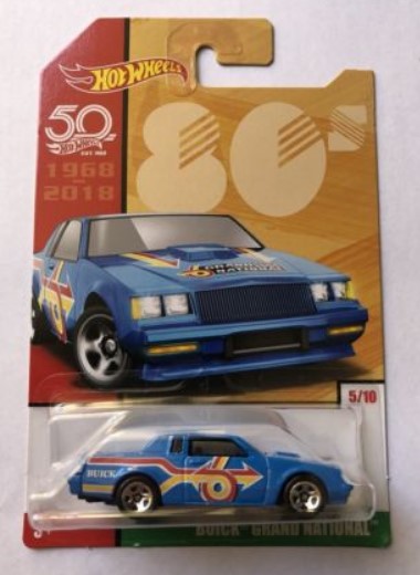 Hot Wheels 50th Anniversary Throwback Buick Grand National