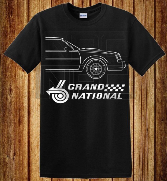 Buick Grand National Shirts in Black
