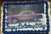 Sweet Buick Birthday Cakes!
