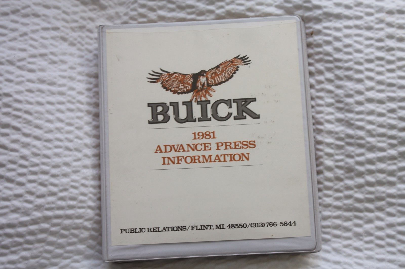 1981 Buick Advance Press Information Kit