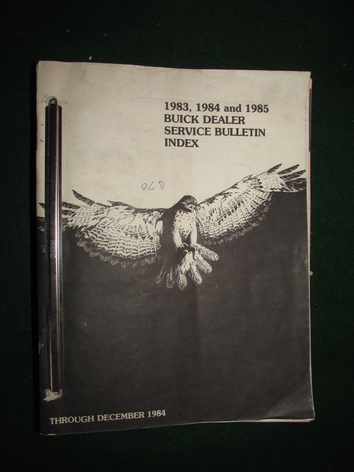1983 1984 1985 Buick Service Bulletins Book