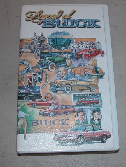 From 1999 - Legend of Buick - VHS Video Tape