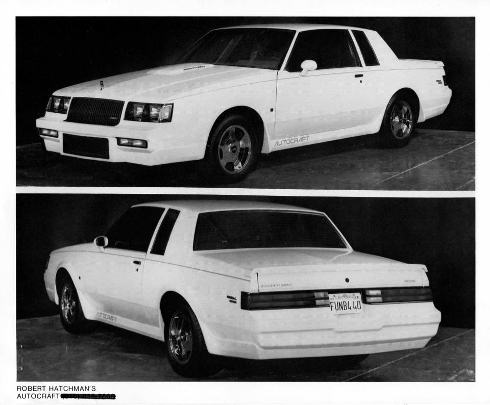 Autocraft Body Kit Styling Package for Buick Regal GN & T