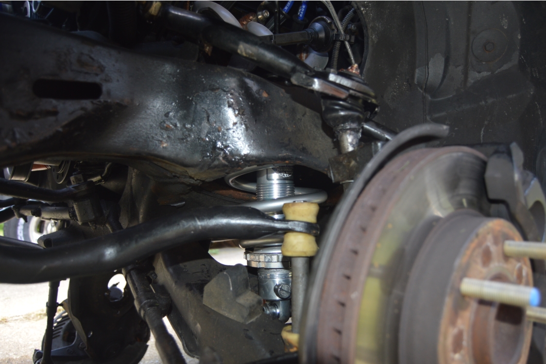 Taller Ball Joints & Front Coilover Setup on Buick Grand National