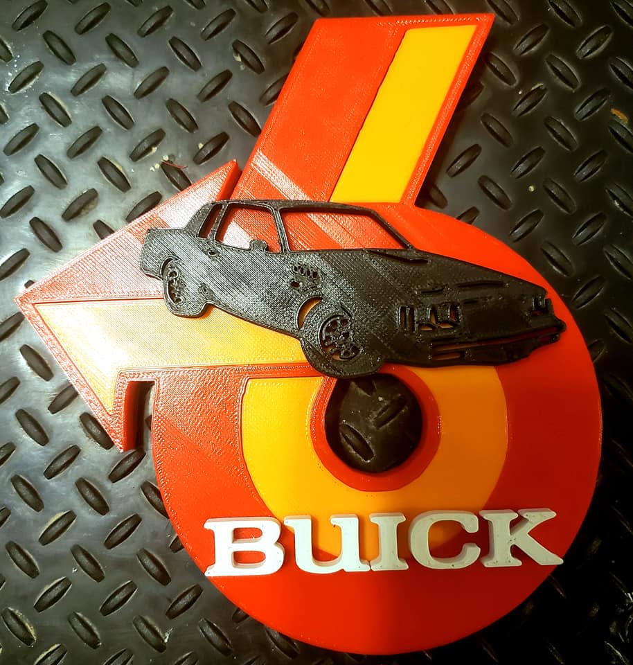 Buick Turbo 6 Power 6 Type Signs
