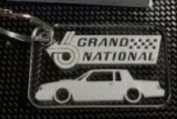 Acrylic Buick Grand National Key Chains