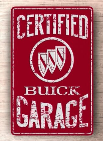 Buick Signs For Customizing Your Garage