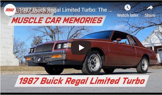 1987 Buick Regal Limited Rosewood (video)