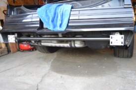 Buick Grand National Rear Frame Brace & Fiberglass Bumper Install (Part A)