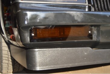 Fiberglass Bumper Lights Bezel Fix & New Parking Light Covers