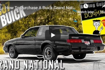 Tips on How To Purchase A Buick Grand National (video)