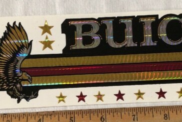 Vintage Buick Stickers