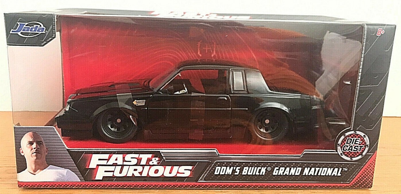 Jada Fast and Furious Dom's Buick Grand National 1:24 Scale - 2020 & 2018 Versions