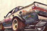 1986 & 1987 Buick Grand National & GNX Drawings & Posters