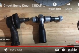 How To Adjust a Steering Bump Steer Kit DIY