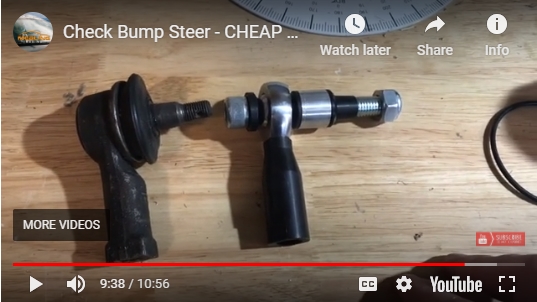 How To Adjust a Steering Bump Steer Kit DIY