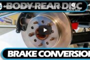 G-body Rear Disc Brakes (how to videos)