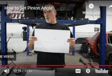 DIY Center Rear End by Adjusting Upper Control Arms & Correctly Setting Pinion Angle How to