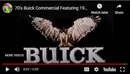 1980 Buick Regal Turbocharged TV Commercials