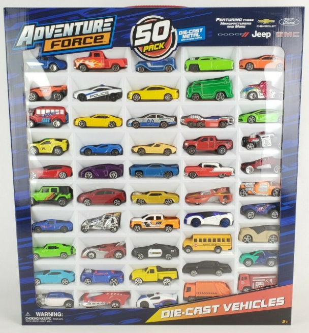 Maisto Adventure Force 1:64 Die-cast Vehicle 50-pack Buick GN