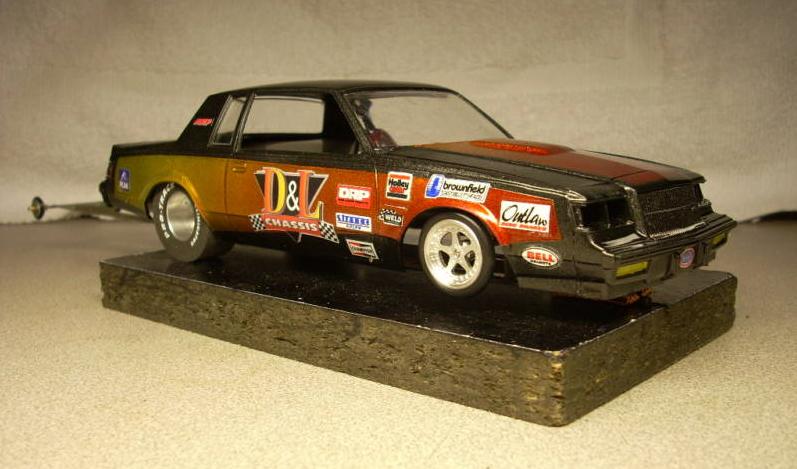 Custom Created 1:24 Scale Buick GN Inspired Slot Cars