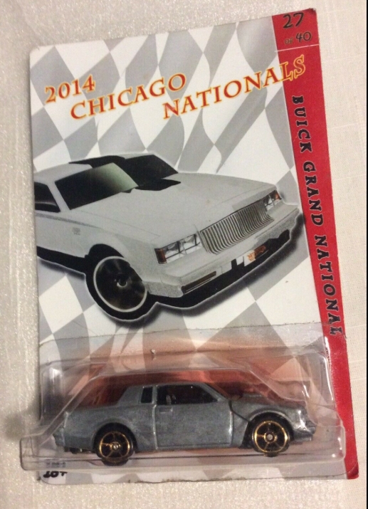 2014 Chicago Nationals Custom Buick Grand National Die Cast