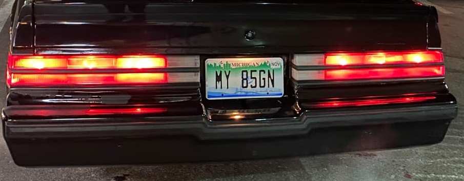 Personalized Buick Vanity Plates