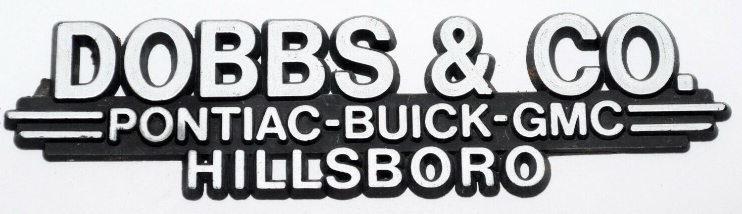 Assorted Buick Auto Dealers Trunk Badges Emblems