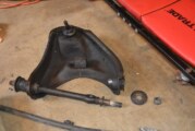 Replacing OEM Cross Shaft Bushings on Front Upper A Arm