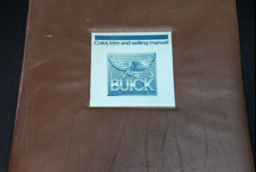 1983 Buick Color Trim & Selling Manual Marketing Dealer Album