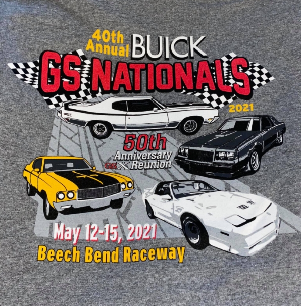 40th Annual Buick GS Nationals 2021 Clothing Apparel