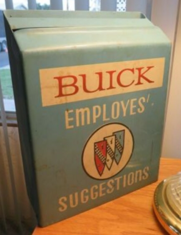Cool Rare Original OEM Buick Factory Plant Items