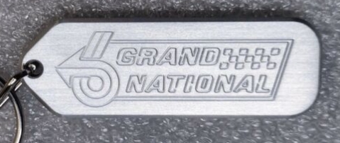 Buick Grand National Themed Billet Keychains