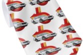 Buick Themed Tie and Tie Pins