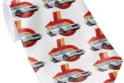 Buick Themed Tie and Tie Pins