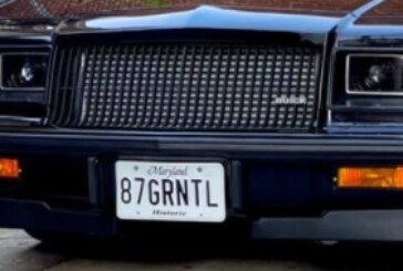 Bad Good ’87 Buick Grand National Vanity Plates