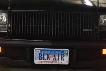 Buick Black Air WE2 T Vanity License Plates!