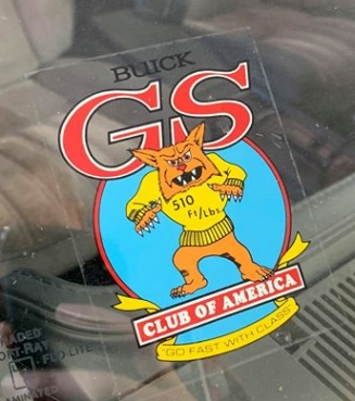 Buick Official Corporate Company & GS Club Decals